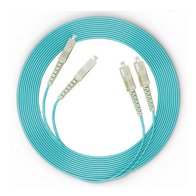 0.9mm LSZH Multimode OM3 Glasfaser Patch Cord