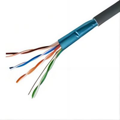 RJ45-Anschlusstyp Ethernet-Kabel der Kategorie 5e mit PVC-Kleidungsmaterial