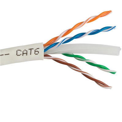 Datenaustausch 23AWG UTP PVC-Isolierung LSZH Cat6 LAN Cable