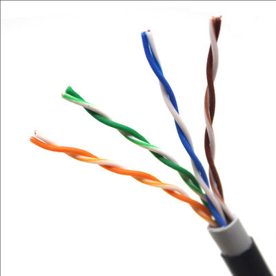 Kupfernes wasserdichtes Ethernet-Kabel Leiter CCA Cat5e im Freien 1000 Ft