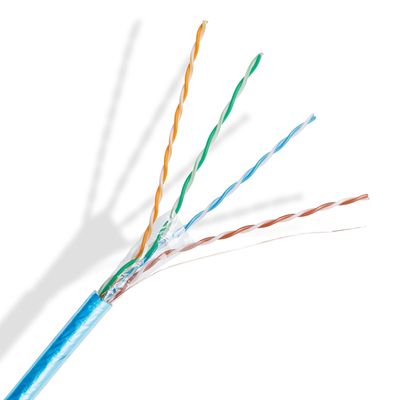 HDPE Isolierung ftp Cat5 Lan Cable Nylon Rip Cord