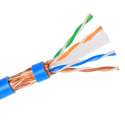 Innen-Cat6a Ethernet Lan Cable For Telecommunication SFTP STP