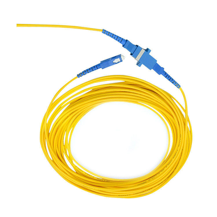 Monomode- 9/125 Duplex-Faser-Optikverbindungskabel Sc UPC-SC UPC
