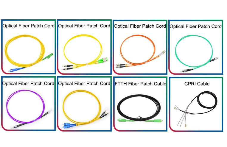 Zopf-Singlemode Faser-Optikverbindungskabel APC UPC, Verbindungskabel in mehreren Betriebsarten