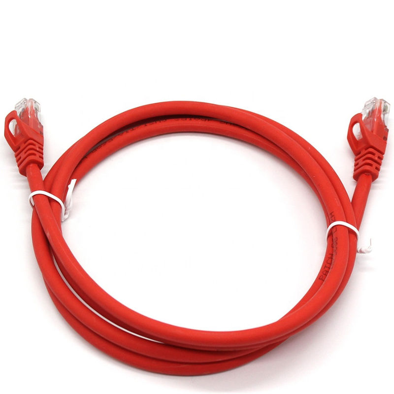 Ethernet-Kabel 26AWG LSZH Jacken-RJ45, RJ45 Verbindungskabel Cat5 Cat6 Cat5E
