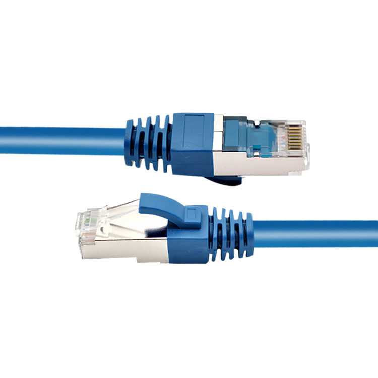 RJ45 SFTP schirmte Netz-Verbindungskabel-Stecker der Katzen-6 mit Gestaltungsstiefel ab