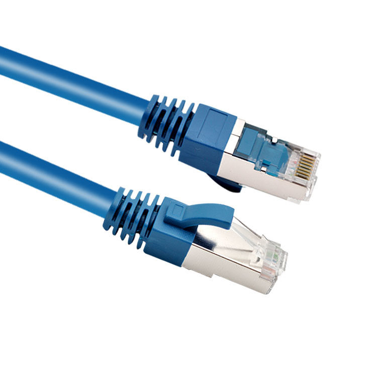 RJ45 SFTP schirmte Netz-Verbindungskabel-Stecker der Katzen-6 mit Gestaltungsstiefel ab