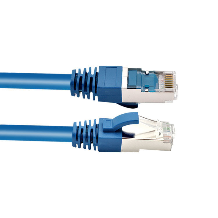 RJ45 SFTP schirmte Netz-Verbindungskabel-Stecker der Katzen-6 mit Gestaltungsstiefel ab
