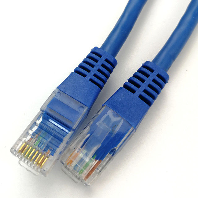 UTP Cat5e Rj45 Ethernet-Verbindungskabel-Kabel-dem Gelb zu des Netz-RJ45