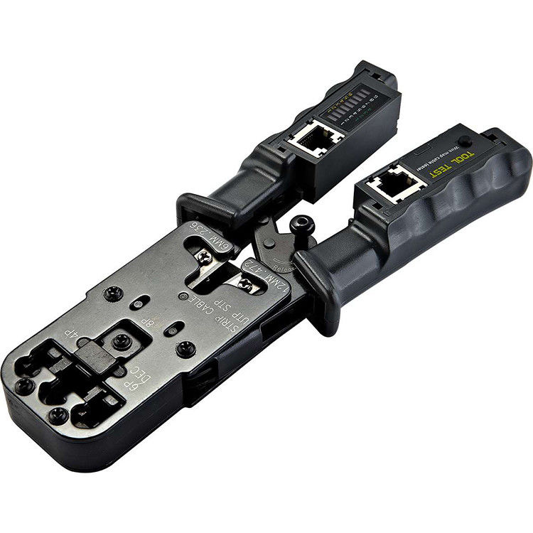 Multi Funktionsabisolierzange Cable Network Tool für 8P6P4P und mit Kabel-Prüfvorrichtungs-Quetschwerkzeug
