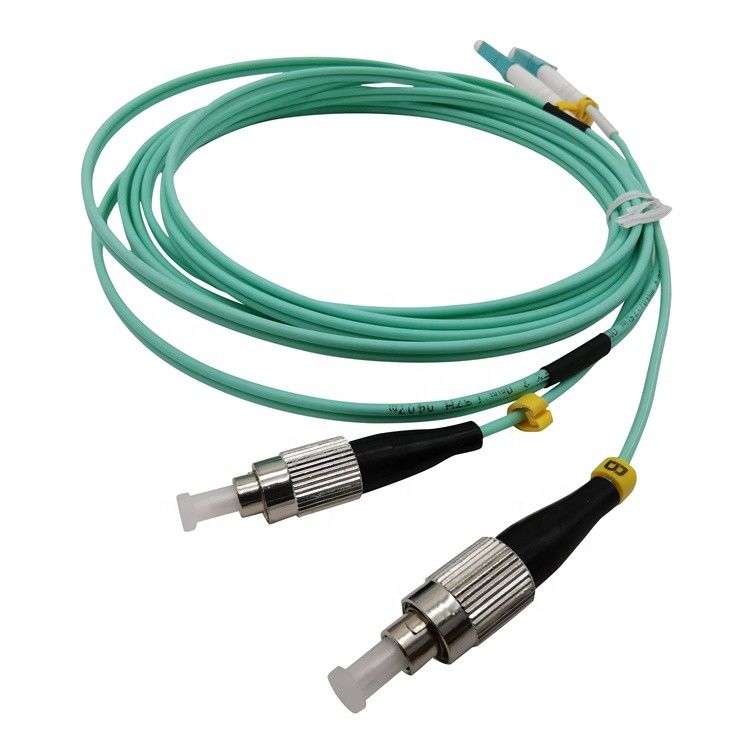 Verbindungskabel OM3 LC/UPC-FC/UPC Millimeter DX 2.0mm LSZH
