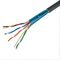 RJ45-Anschlusstyp Ethernet-Kabel der Kategorie 5e mit PVC-Kleidungsmaterial