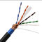 twisted pair SFTP Cat6 305M PVCs 4P schirmte Ethernet-Kabel, SFTP Cat6 PVC-Kabel ab