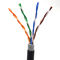 Kupfernes wasserdichtes Ethernet-Kabel Leiter CCA Cat5e im Freien 1000 Ft
