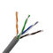 twisted pair 4P PVC-HDPE Cat5e LAN Cable, UTP-ftp Kabel 24AWG Cat5e