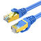 Cat6 Rj45 SFTP schirmte Ethernet-Kabel, Kabel des Flecken-Cat6 im Freien für Telekommunikation ab