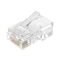 Verbindungsstück-Mann UTP Unshielded Toolless Crystal Head Modular Plug des Ethernet-Cat5 Cat6 8P8C RJ45