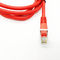 Rotes Ethernet-Netzwerk UTP-ftp Cat6e Lan Cable 0.5m 1m 2m