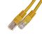 Kabel-gelbes Verbindungskabel-Ethernet-Kabel Cat5e UTPs Cat5 für Computer und Router
